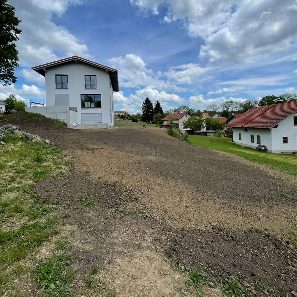 Planierung & Gefälleneuverlegung